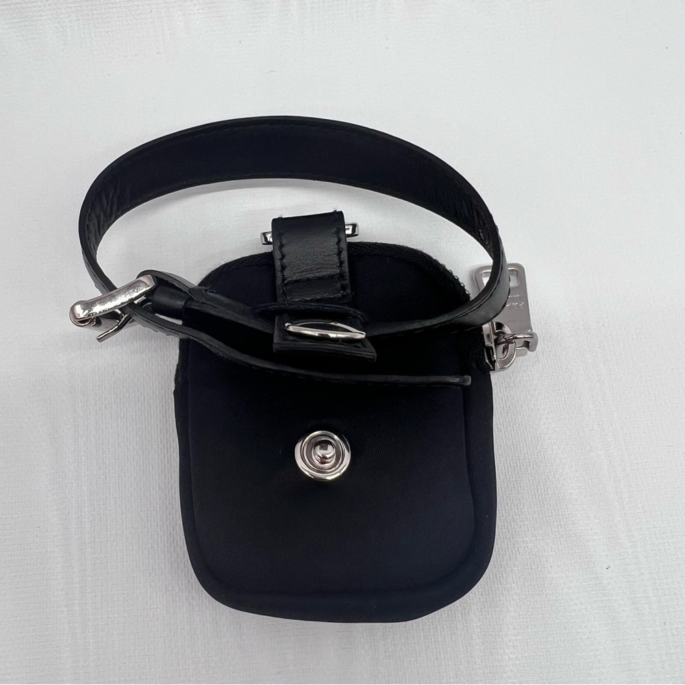 Prada Black Mini Tessuto Ankle Pouch - Picture 3 of 6